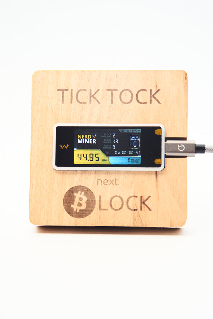 Nerdminer - Your little bitcoin miner